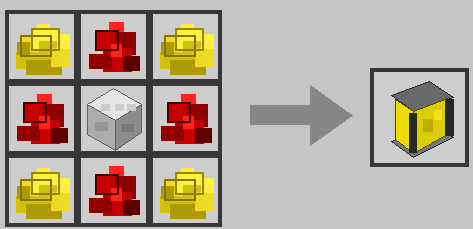 Shield Battery crafting recipe.